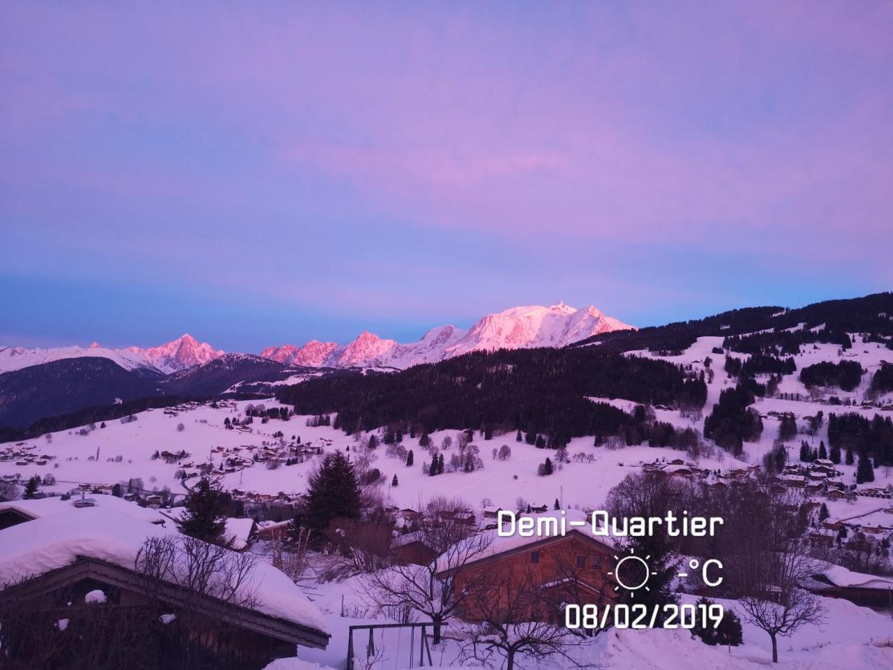 Chalet Eternel Mont-Blanc Megeve Luaran gambar